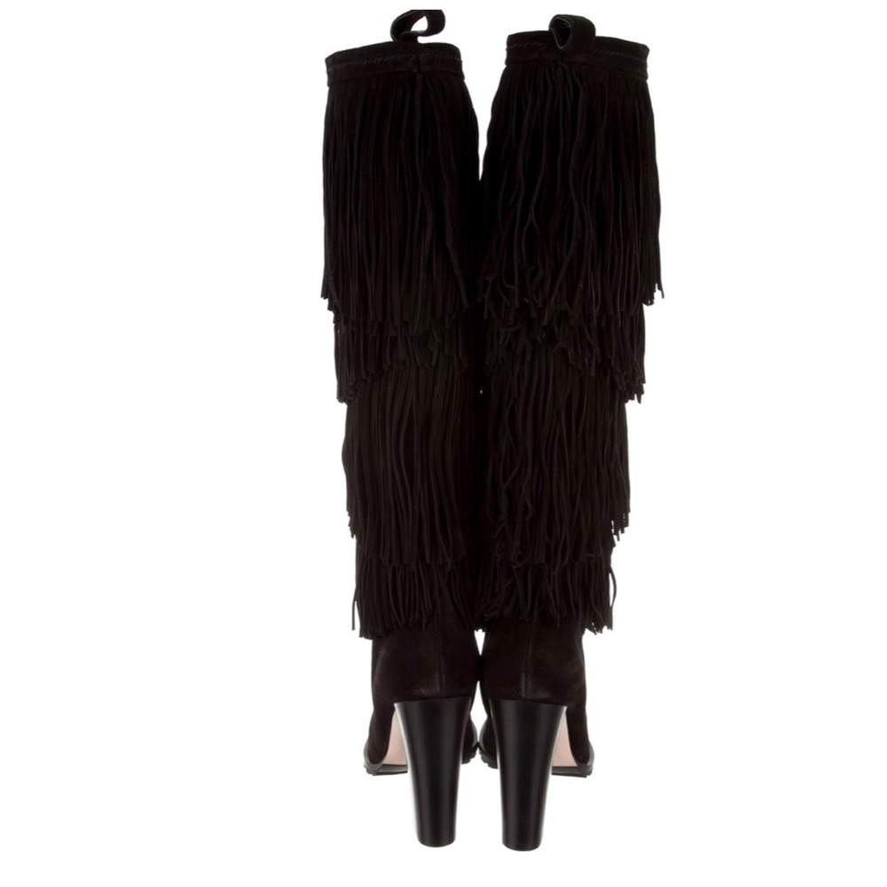 Andrea Gomez Fringe Boots